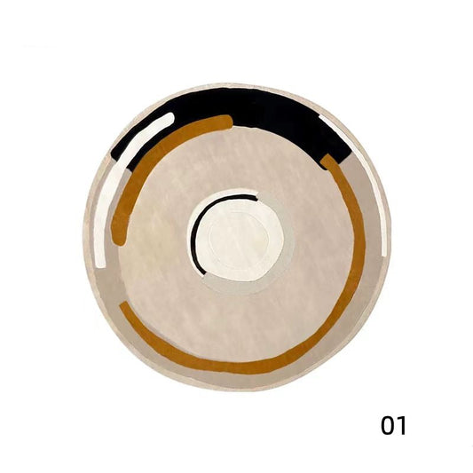 Premium Hand-Tufted Carpet(Circle)