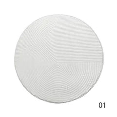 Classic Nordic-Style 3D Wilton Woven Carpet(HALFHALF)