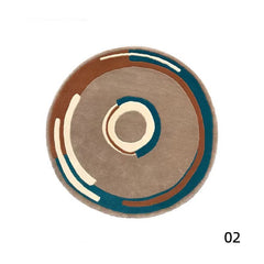 Premium Hand-Tufted Carpet(Circle)