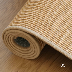 Natural Sisal Rug – Durable and Timeless Texture(Amber)