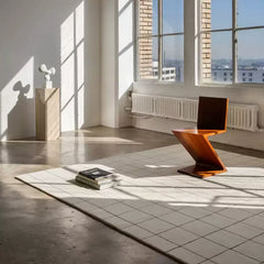 Premium Hand-Tufted Carpet(Gridline)
