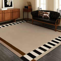 Premium Hand-Tufted Carpet(Frame Stripe)
