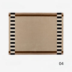 Premium Hand-Tufted Carpet(Frame Stripe)