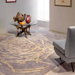 Premium Hand-Tufted Carpet(Willow Spiral)