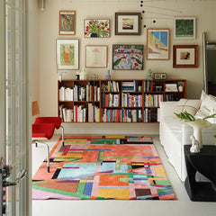 Premium Hand-Tufted Carpet(Chromatic Field)