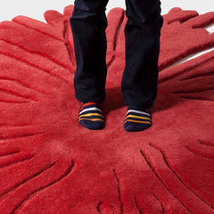 Premium Hand-Tufted Carpet(Ember Bloom)
