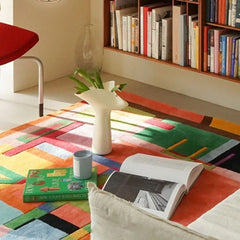 Premium Hand-Tufted Carpet(Chromatic Field)
