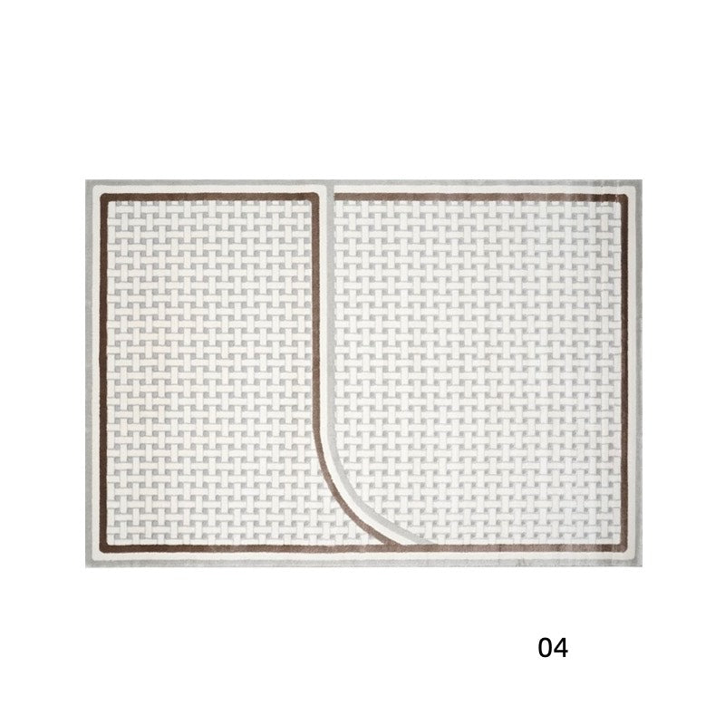 Square polypropylene rug - image 14