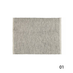 Handwoven Carpet Crafted Only from Natural Materials — A High-Quality Piece Made to Last(Rock)
