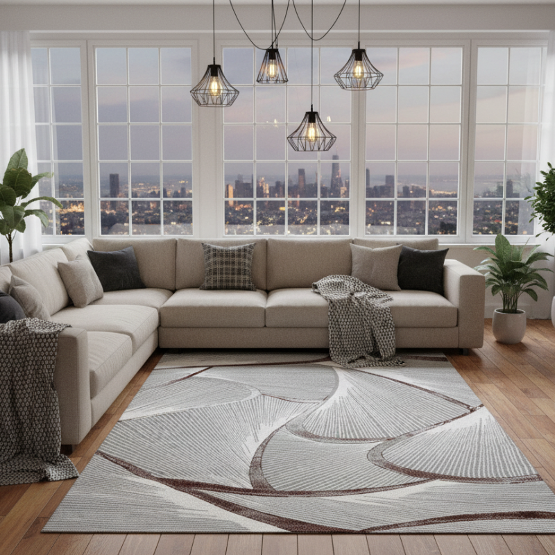 Zen Echo polypropylene rug - image 6