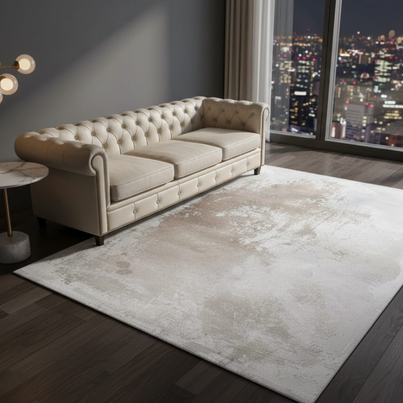 Erhai Blue polypropylene rug - image 3