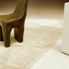 Premium Hand-Tufted Carpet(Cream Top)