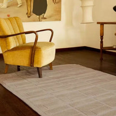 Premium Hand-Tufted Carpet(Cream Top)