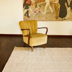 Premium Hand-Tufted Carpet(Cream Top)