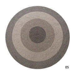 Handwoven carpet made with 90% natural yak wool and only natural materials(ORBIT)