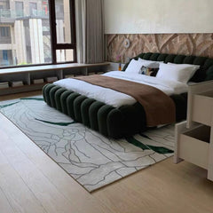 Premium Hand-Tufted Carpet(Verdant Vein)