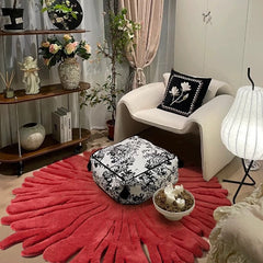 Premium Hand-Tufted Carpet(Ember Bloom)