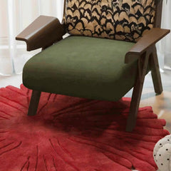 Premium Hand-Tufted Carpet(Ember Bloom)