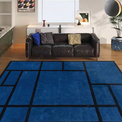 Premium Hand-Tufted Carpet(Blueprint)