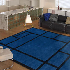 Premium Hand-Tufted Carpet(Blueprint)