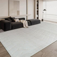 Classic Nordic-Style 3D Wilton Woven Carpet(Clear Moon)