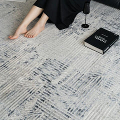 Meredith Blue polypropylene rug - image 9