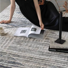 Meredith Blue polypropylene rug - image 21