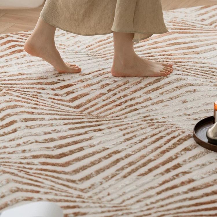 Meredith Orange polypropylene rug - image 7