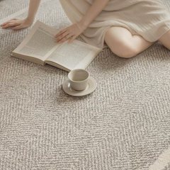 Classic Nordic-Style 3D Wilton Woven Carpet(Cloud)