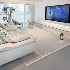 Classic Nordic-Style 3D Wilton Woven Carpet(Cloud)