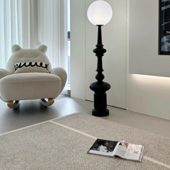 Classic Nordic-Style 3D Wilton Woven Carpet(Cloud)