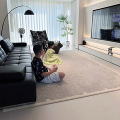 Classic Nordic-Style 3D Wilton Woven Carpet(Cloud)