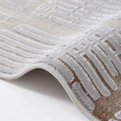 Classic Nordic-Style 3D Wilton Woven Carpet(brs)