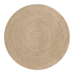 Round Handwoven Polypropylene Rug(Wa-fu 02)