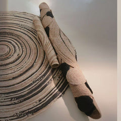 Natural Jute Rug – Summer-Friendly(Galaxy)