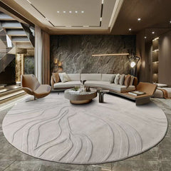 Premium Hand-Tufted Carpet(Ripples)