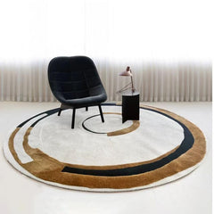 Premium Hand-Tufted Carpet(Circle)
