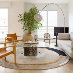 Premium Hand-Tufted Carpet(Circle)