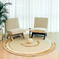 Premium Hand-Tufted Carpet(Circle)