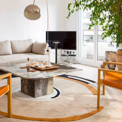 Premium Hand-Tufted Carpet(Circle)
