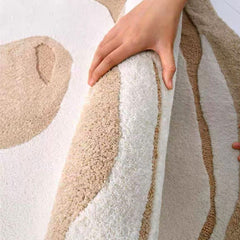 Premium Hand-Tufted Carpet(Rose)