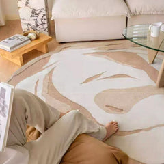 Premium Hand-Tufted Carpet(Rose)