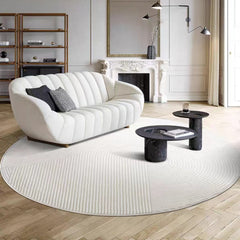 Classic Nordic-Style 3D Wilton Woven Carpet(HALFHALF)