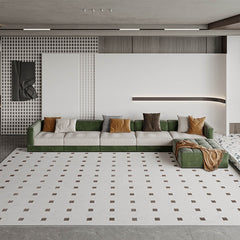 Square polypropylene rug - image 3