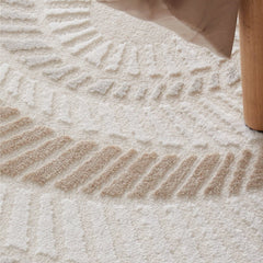 Classic Nordic-Style 3D Wilton Woven Carpet（CONCH）