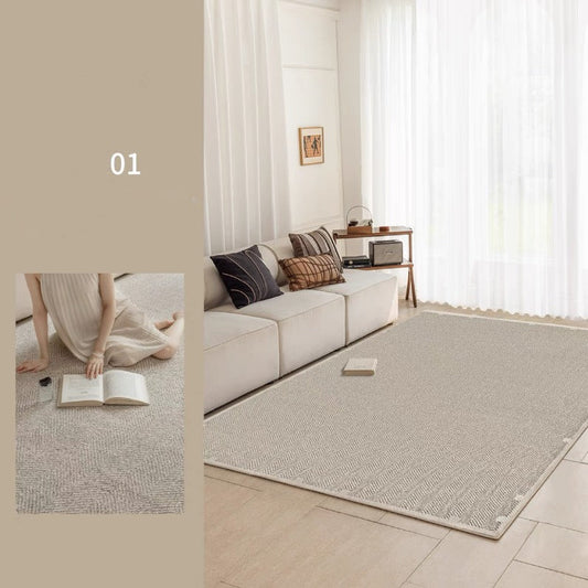 Classic Nordic-Style 3D Wilton Woven Carpet（Cloud）
