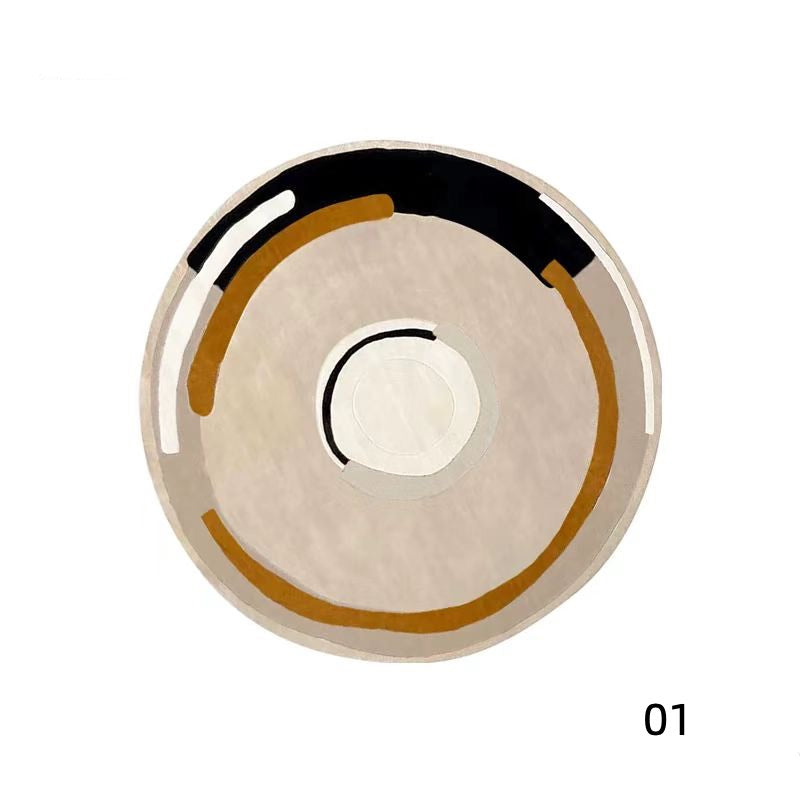 Premium Hand-Tufted Carpet（Circle）
