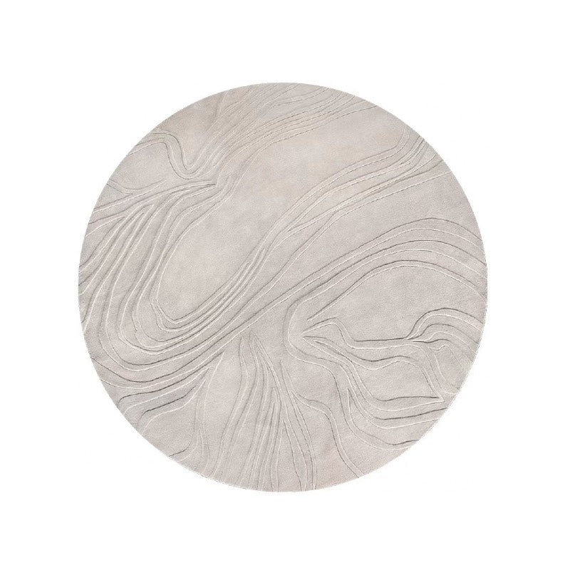 Premium Hand-Tufted Carpet（Ripples）
