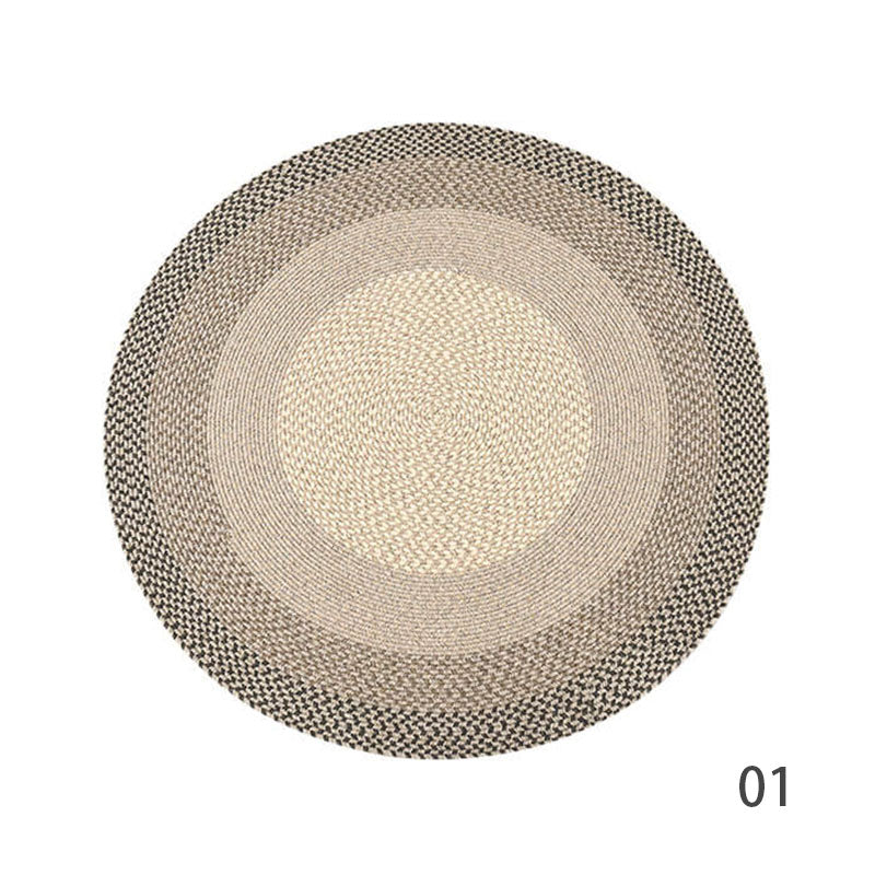 Handwoven carpet made with 90% natural yak wool and only natural materials（ORBIT）