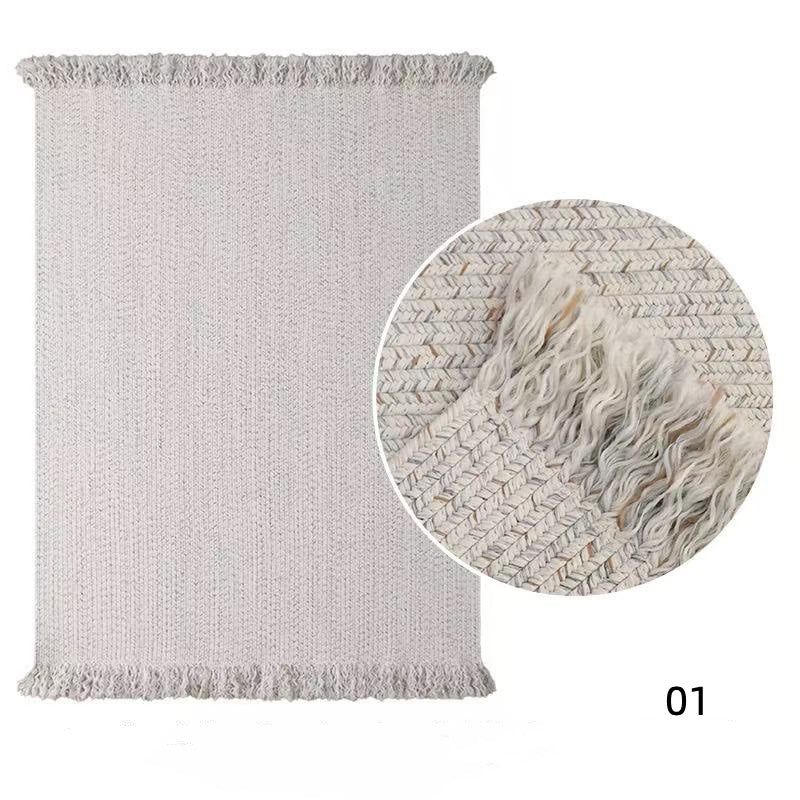 Reversible Handwoven Polypropylene Rug （SOFTY）